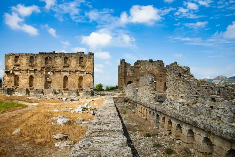 Roman Theatre of Aspendos, one of the best preserved in the world