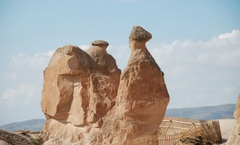 Camel-shaped rock formation in Devrent Valley, Cappadocia