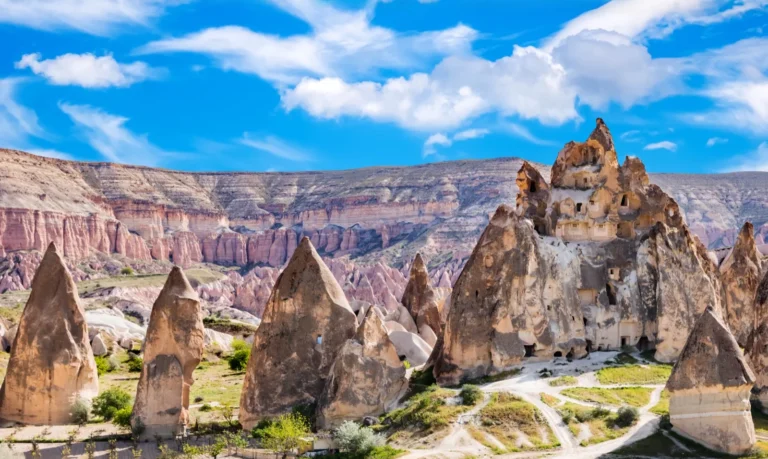 Volcanic landscape of Goreme National Park, Cappadocia