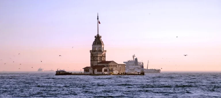 Maiden's Tower during the day, Istanbul