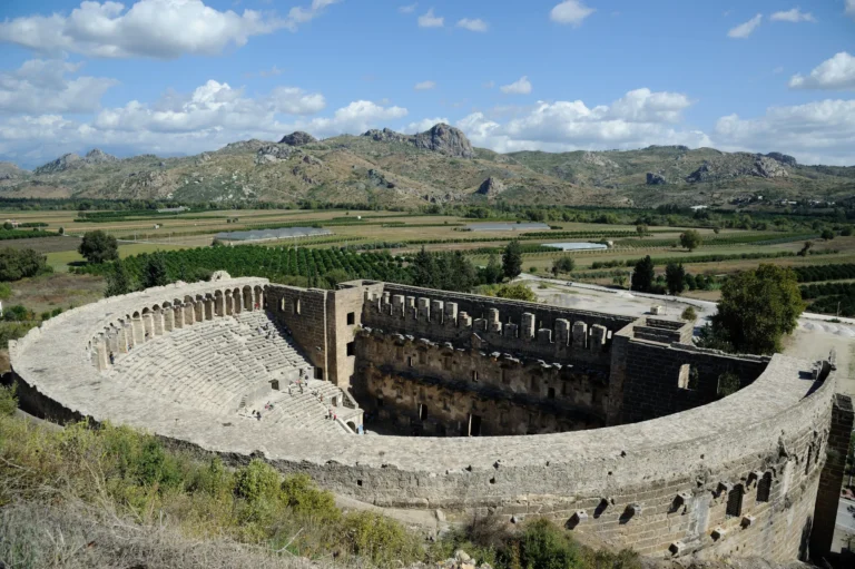 The Roman theater at Aspendos
