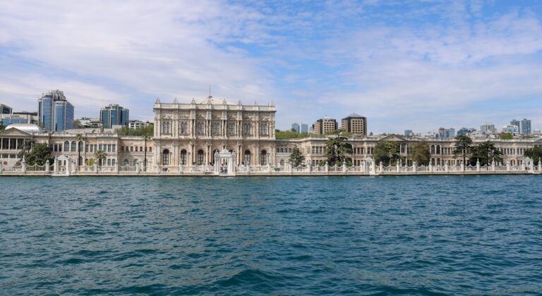 Dolmabahçe Palace seen from the Bosphorus