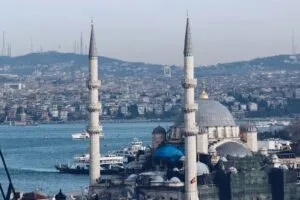 Blue Mosque Sultan Ahmed Mosque Istanbul exterior view
