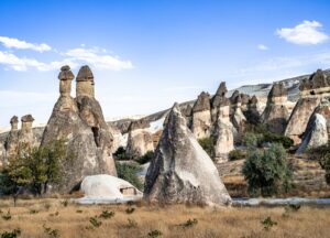 Cappadocia fairy chimneys and rock formations