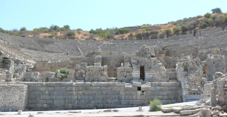 The Great Theater of Ephesus: 25,000 Seats Carved Into the Hillside