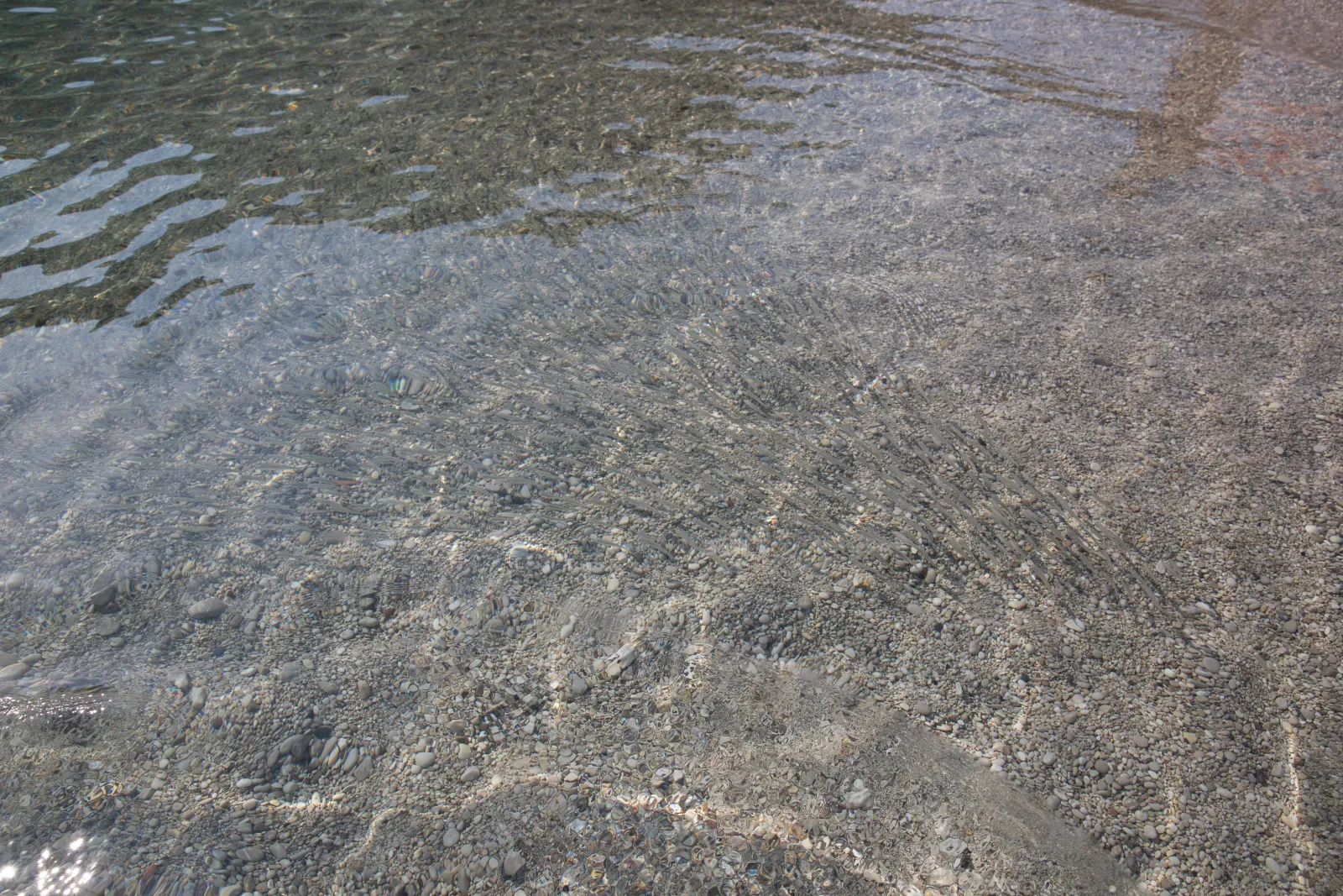View of Oludeniz lagoon and beach from an elevated pine forest viewpoint showing the turquoise color gradient