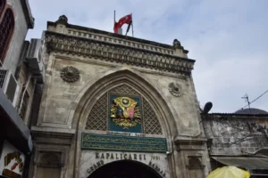 Shops inside the Grand Bazaar in Istanbul, where cash is often preferred