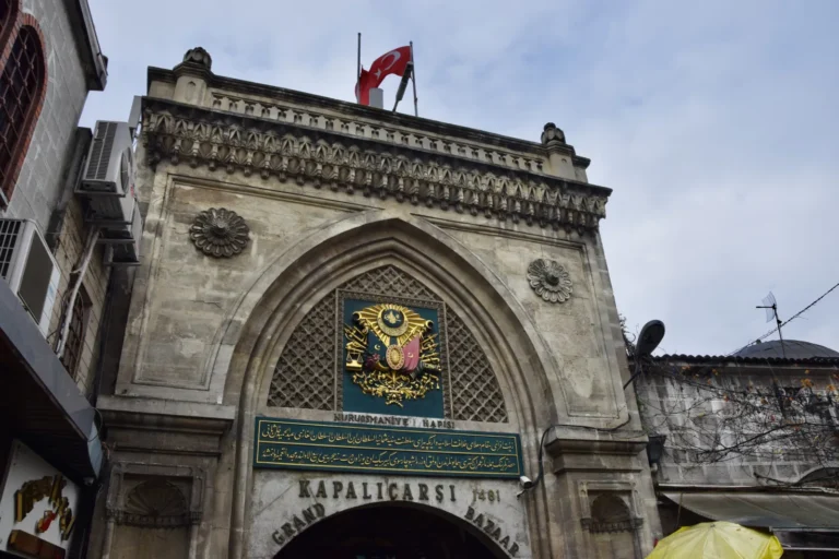 Shops inside the Grand Bazaar in Istanbul, where cash is often preferred